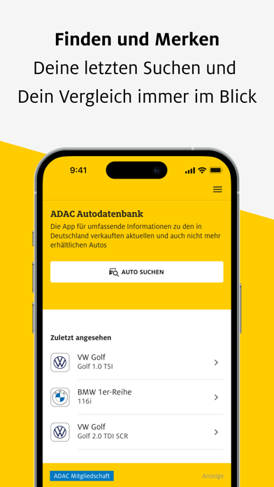 Screenshot #1 pour ADAC Autodatenbank