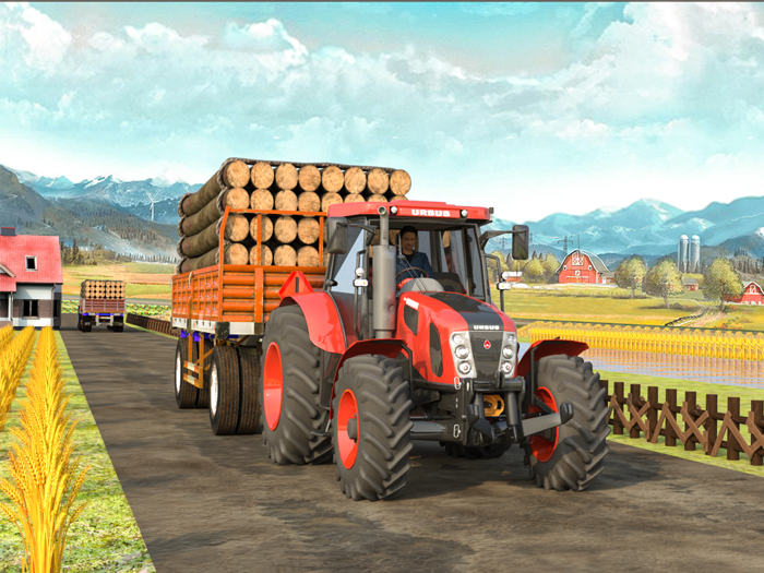 Indian Tractor Driving Games