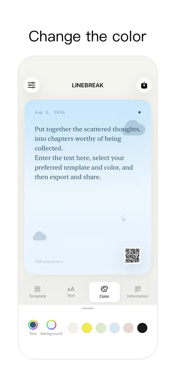 Screenshot #3 pour Linebreak-Display writings