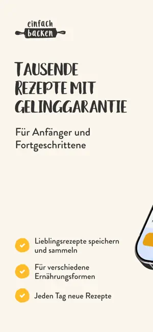 Einfach Backen iPhone screenshot 1