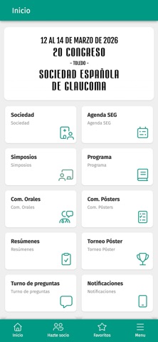 20 CONGRESO SEG Screenshot 2 of 4
