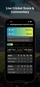 Crick Line Guru Live Score screenshot