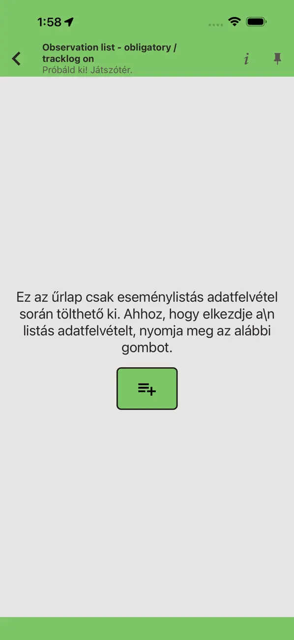 #4. OpenBioMaps Forms (iOS) Ved: ECOLLAB