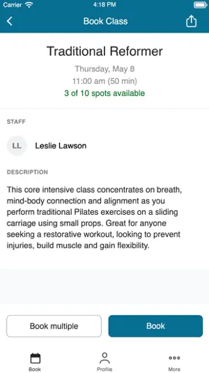 Renegade Pilates screenshot 3