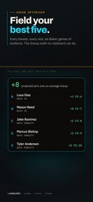 LaneLogic Bowling Score Keeper screenshot