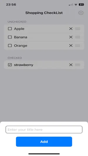 Simple Shopping CheckList screenshot 2