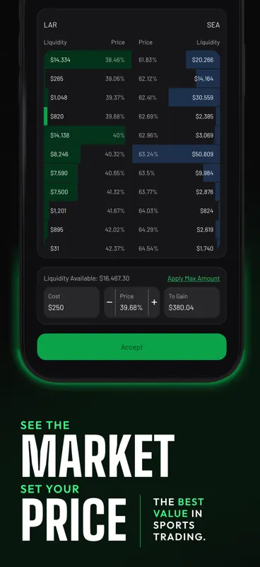 ProphetX Prediction Market screenshot 6 of 7