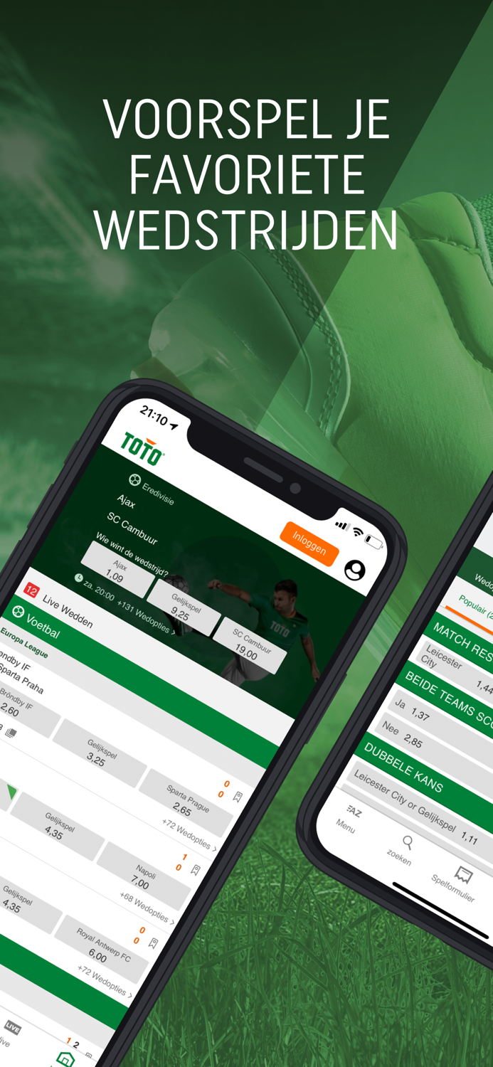 TOTO Sport - Wedden op Sport