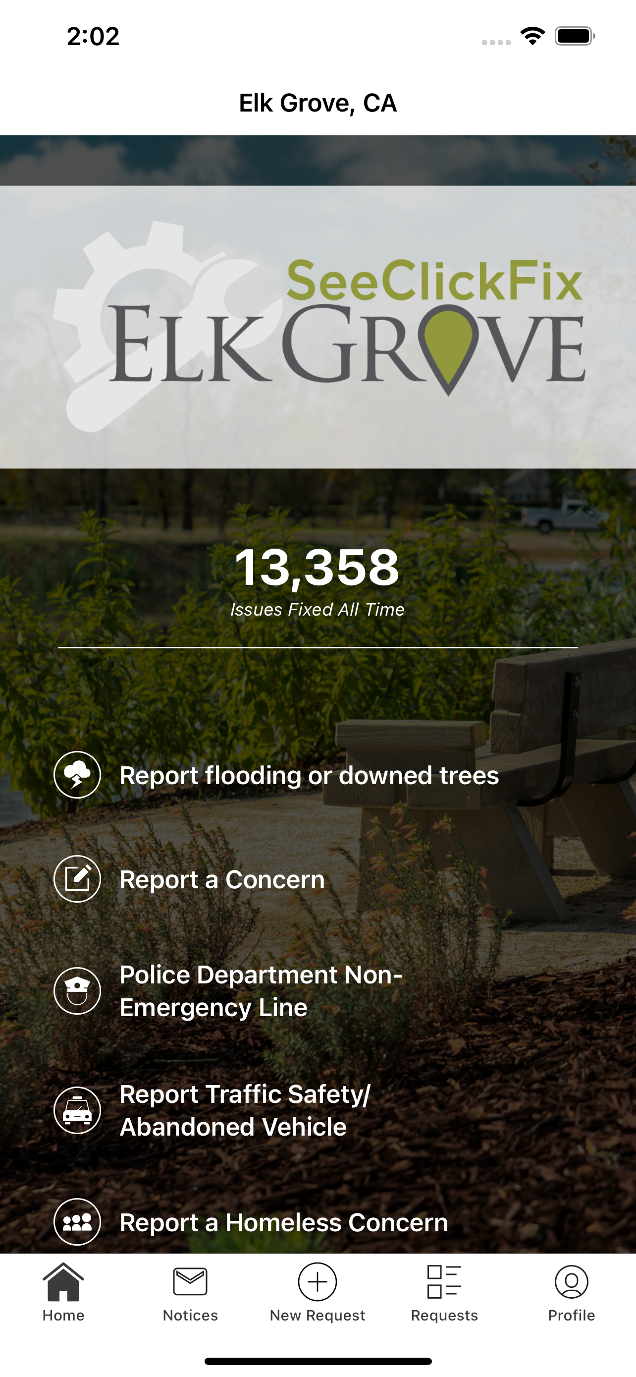 SeeClickFix Elk Grove