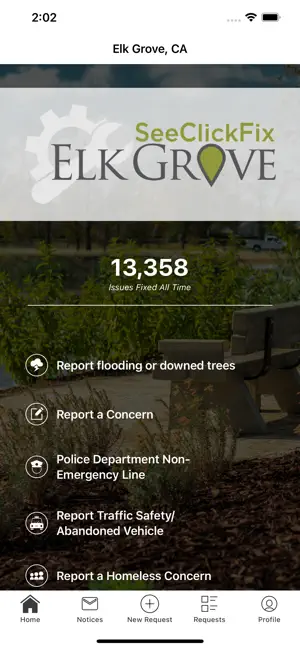 SeeClickFix Elk Grove screenshot 1
