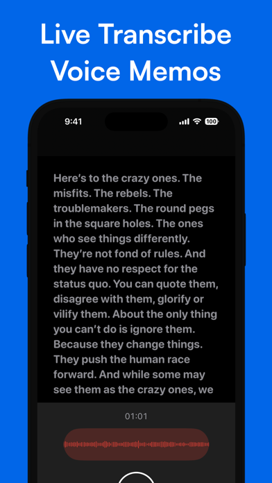 Speech to Text—Spiik Dictation Screenshot