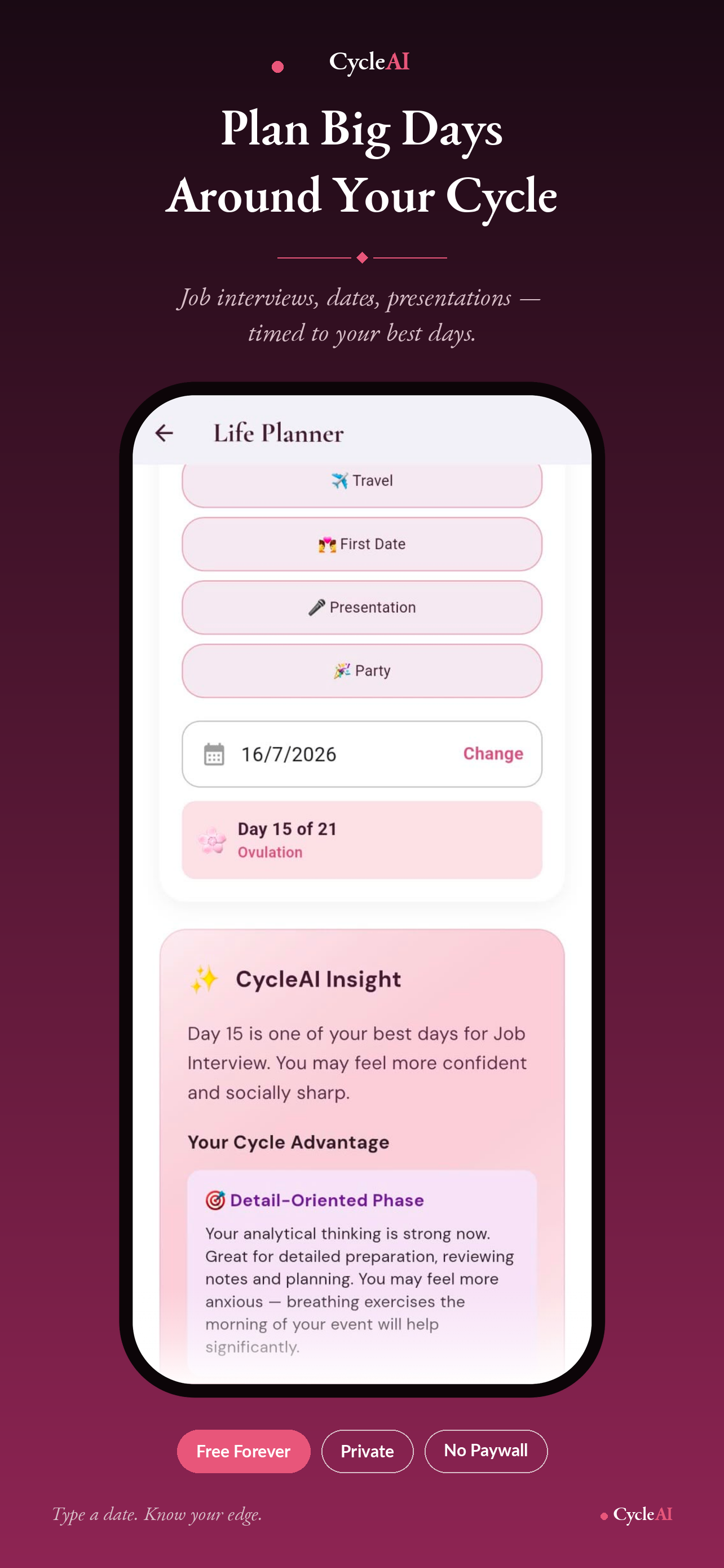 CycleAI:Period Tracker screenshot 4