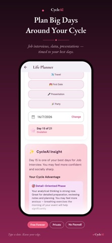 CycleAI:Period Tracker screenshot
