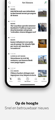 de Volkskrant - Nieuws screenshot