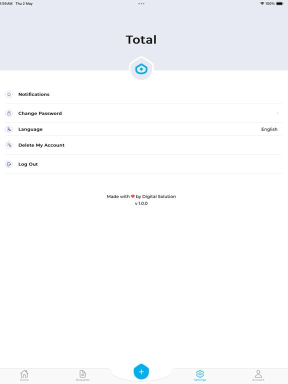 App screenshot