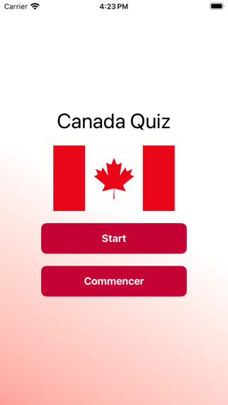 Screenshot #1 pour Canada Quiz.