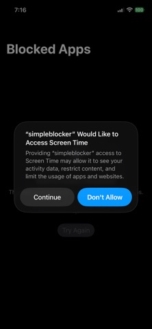 simpleblocker by recursn Screenshot 3 of 5