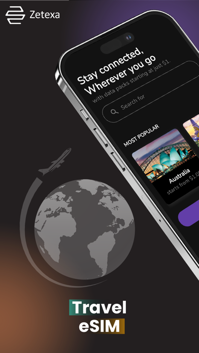 ZetSIM: Travel eSIM & Internet Screenshot