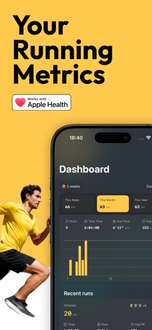 Run Stats: Running App Screenshot 1 of 5