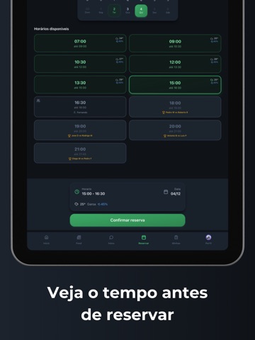 Kourty: Tênis, Beach e Padel iPad screenshot 3