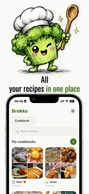 Brokko: Meal prep planner screenshot 1
