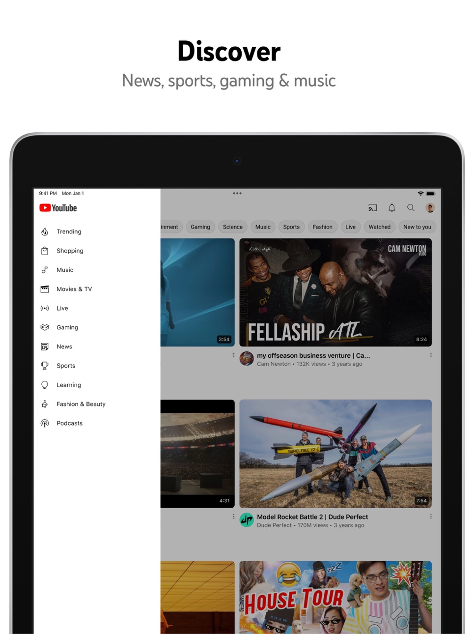 iPad screenshot