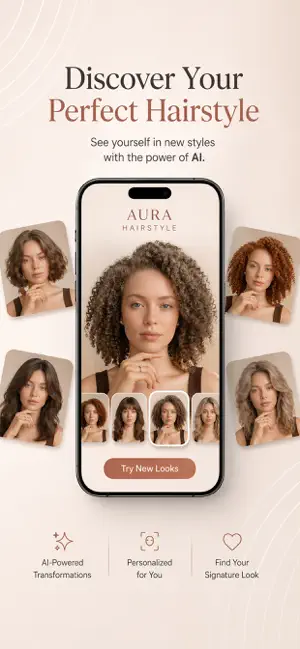 AI Hairstyle & Haircut: Aura screenshot 1