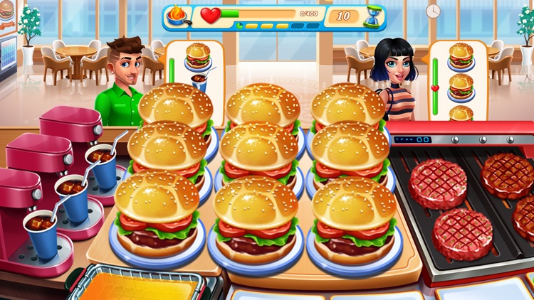 Cooking Train - Food Games screenshot-5