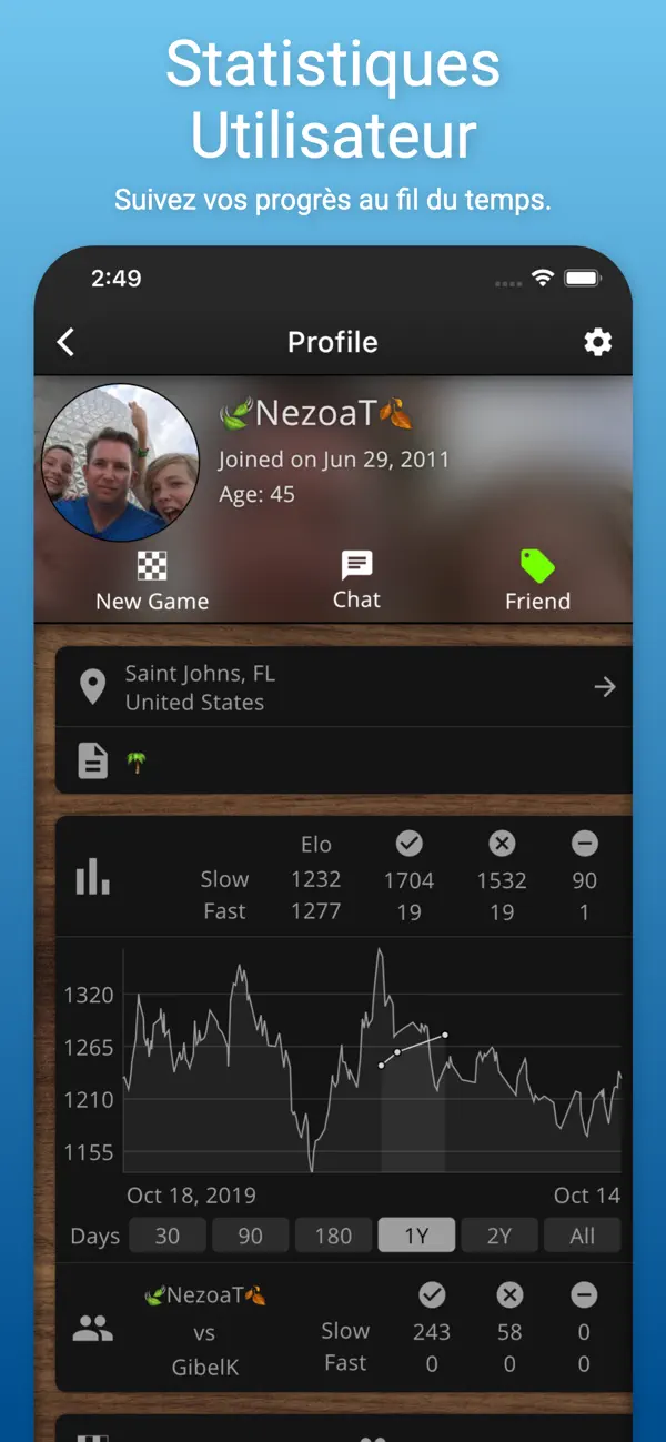 Screenshot #3 pour SocialChess • Échecs en ligne