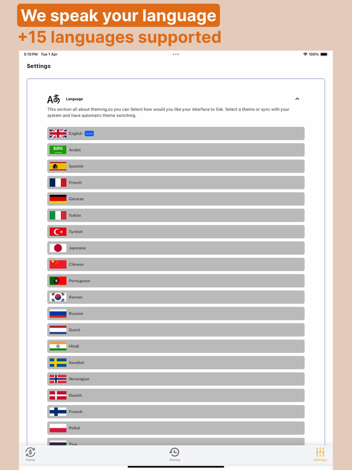 FlipRate simple money convert