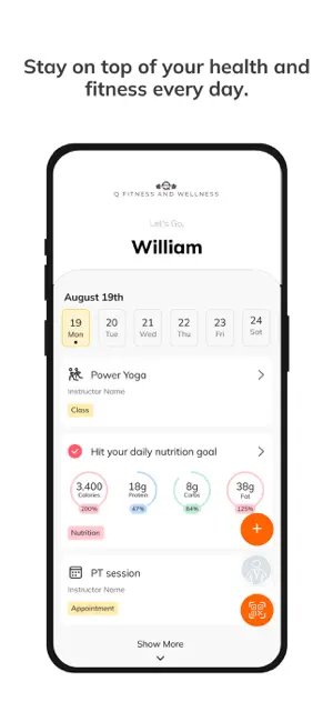 Q Fitness and Wellness screenshot 2
