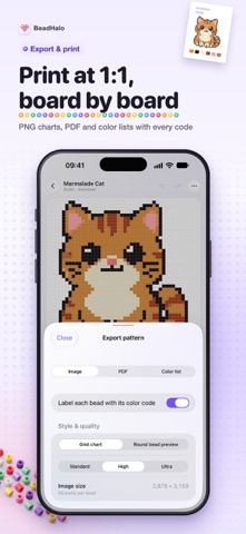BeadHalo: Bead Pattern Maker screenshot 8