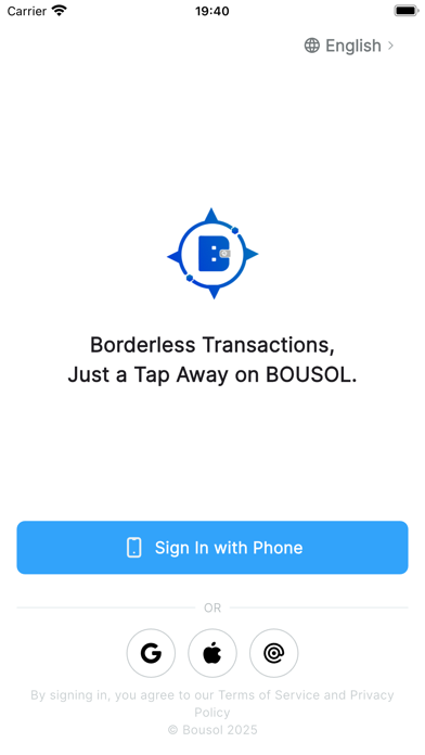 Bousol - Paon Bleu Inc. Screenshot