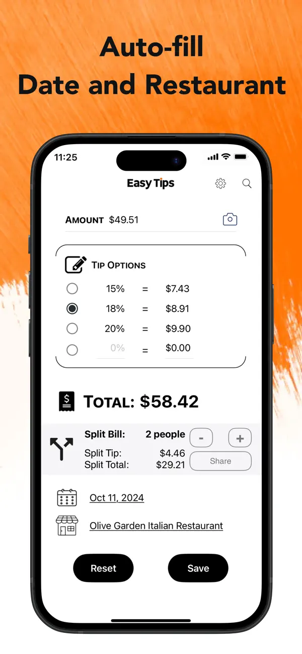 Screenshot #2 pour Easy-Tips | Tip Calculator