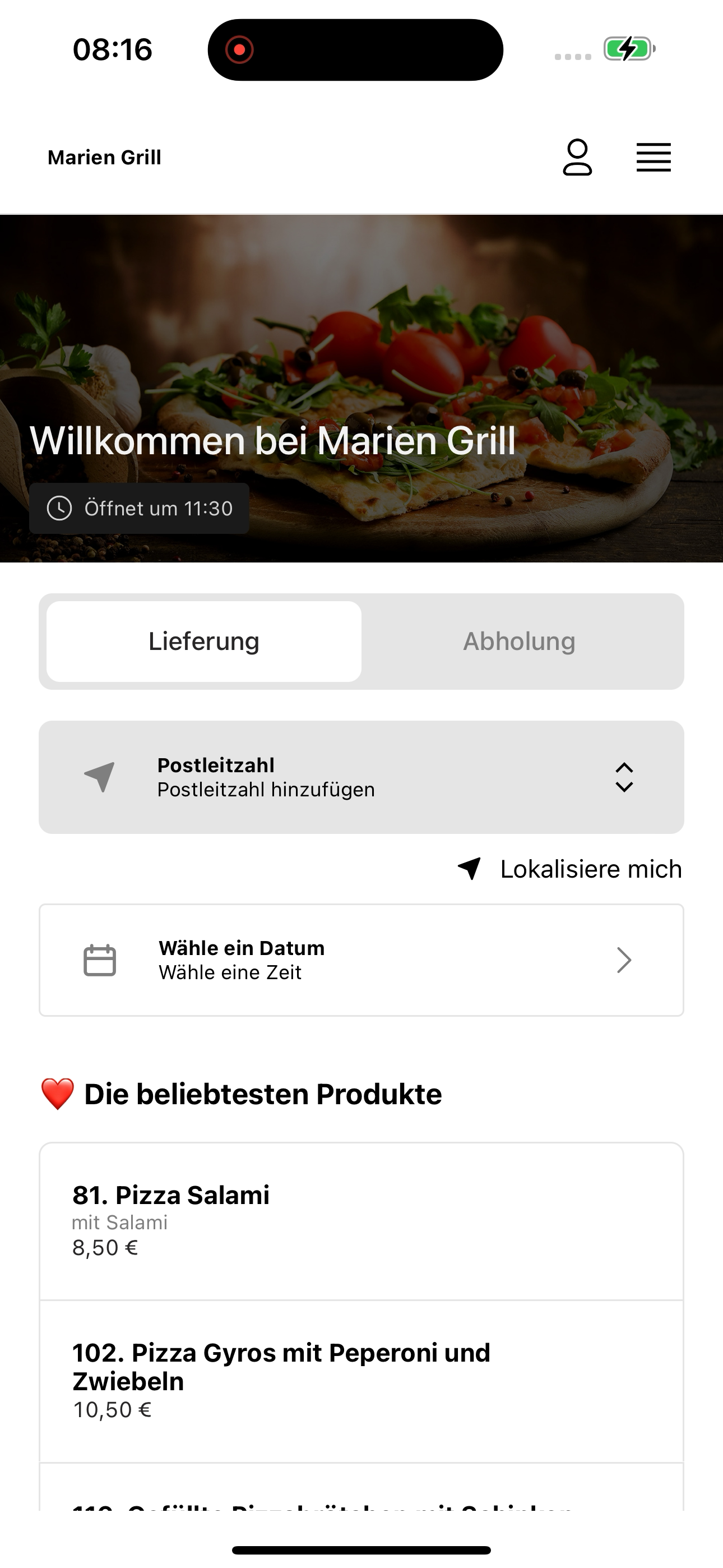 Marien Grill screenshot 6