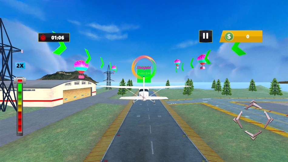 #6. Airplane Game Flight Simulator (iOS) Podle: Syed Ali Hamza Zaidi