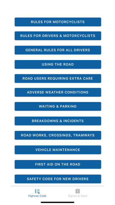 Screenshot #2 pour Barbados Driving Theory Revise