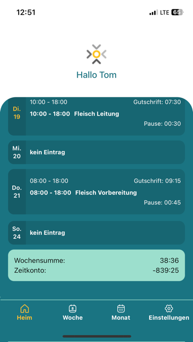 Screenshot #3 pour MyTimeApp