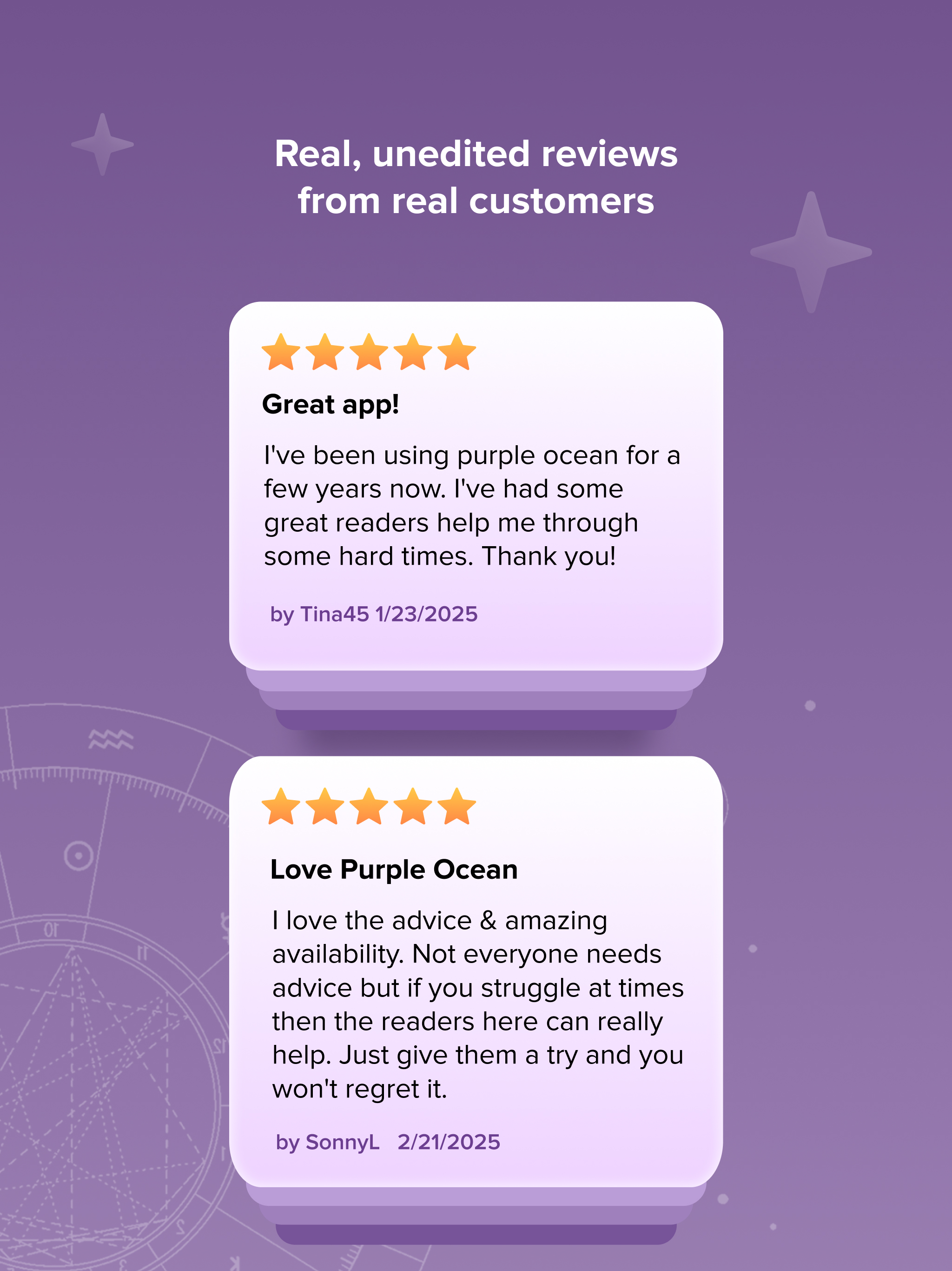 Purple Ocean Psychic Reading