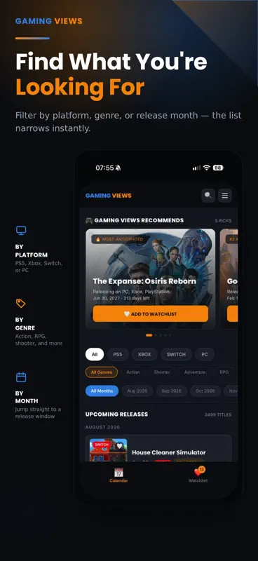 Gaming Views: Game Tracker screenshot 3 of 5