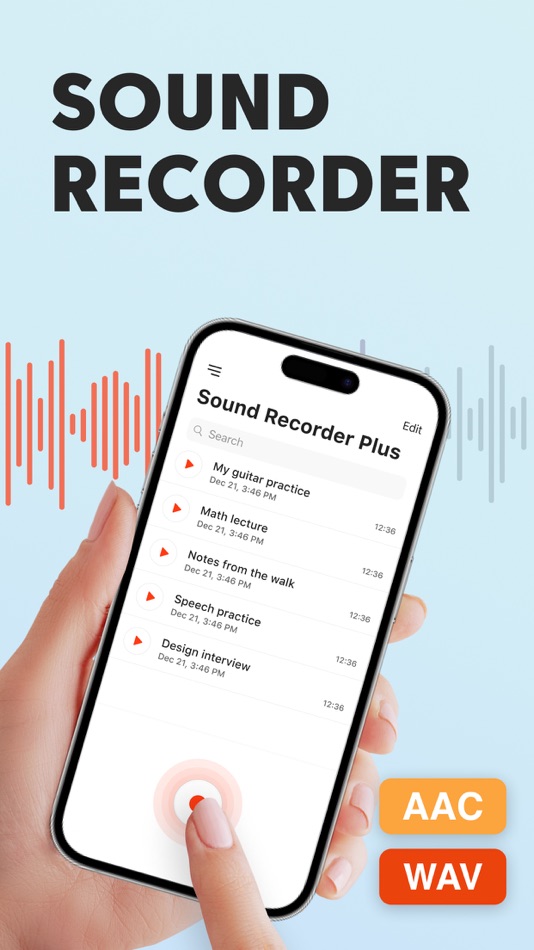 #1. Voice Recorder - Dictaphone (iOS) 来自: DigitAlchemy LLC