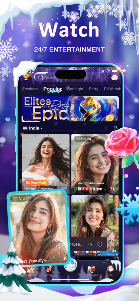 StreamKar - Live Video Chat screenshot 1