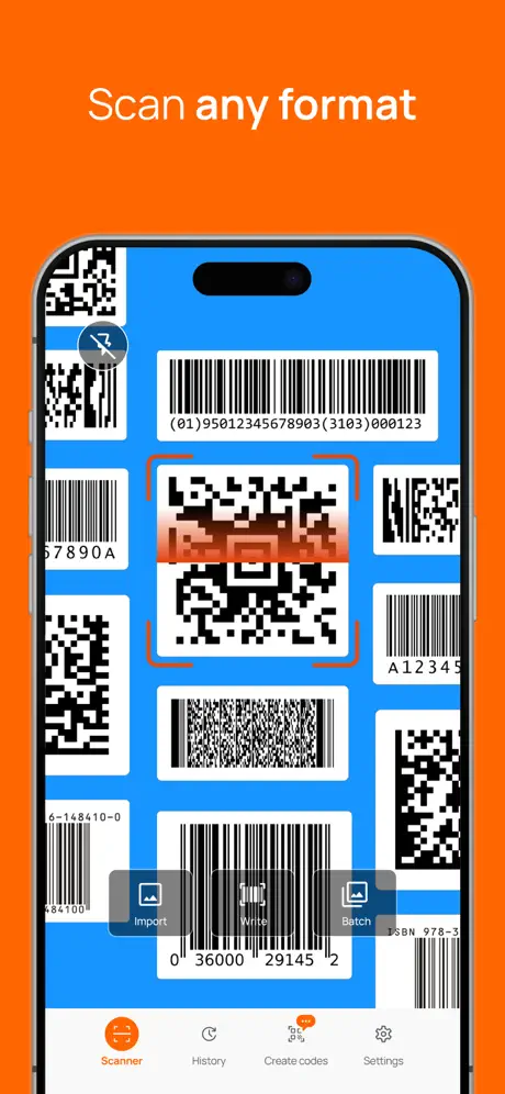 QR Code Scanner＊Barcode Reader screenshot 5