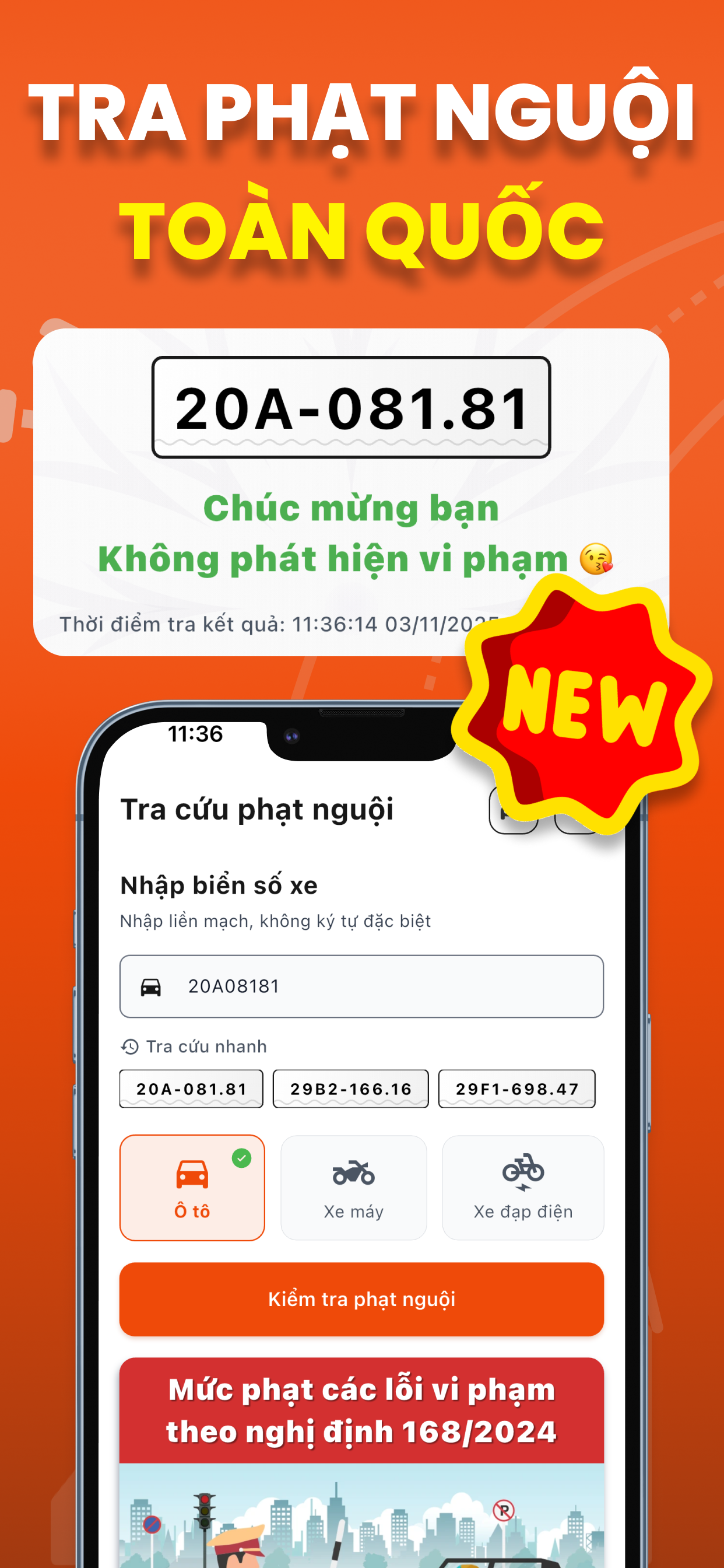 Tra Phạt Nguội Giao Thông 2026