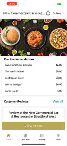 New Commercial Bar &Restaurant iPhone screenshot