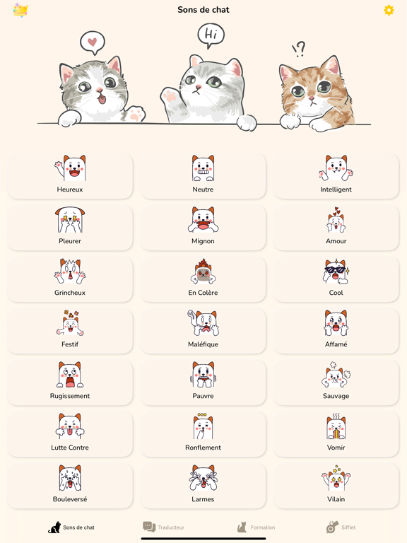 Screenshot #4 pour Cat Sound Simulator Meow Noise