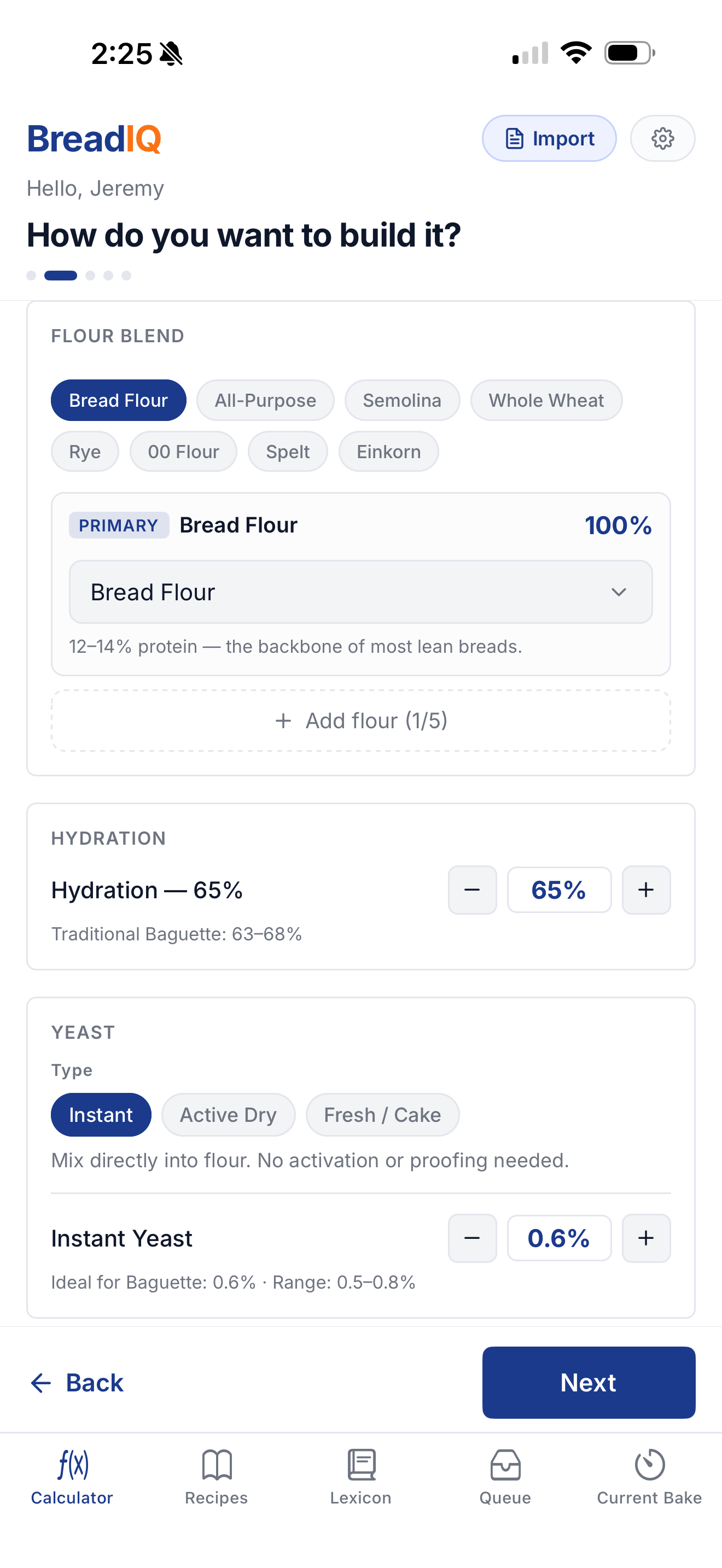 BreadIQ screenshot 2
