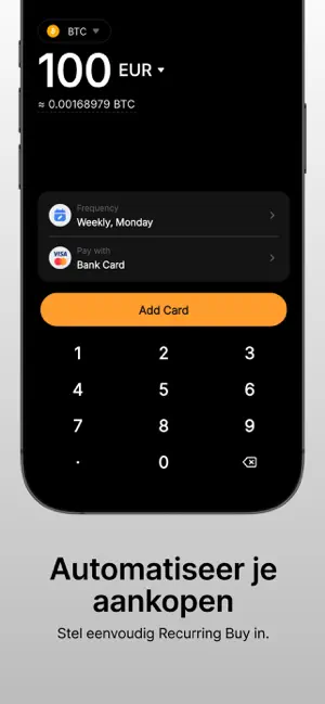 Bybit.eu: Koop BTC en Crypto iPhone screenshot 6
