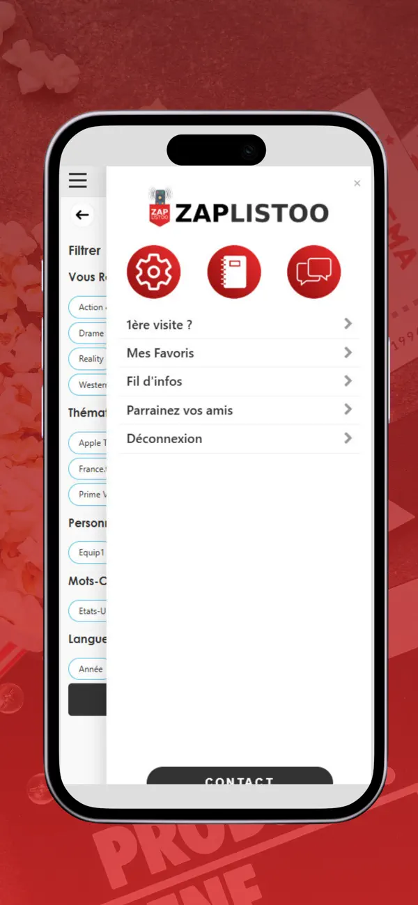 Screenshot #1 pour ZAPLISTOO