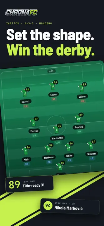 Chrona FC: Manage Your Club screenshot 2